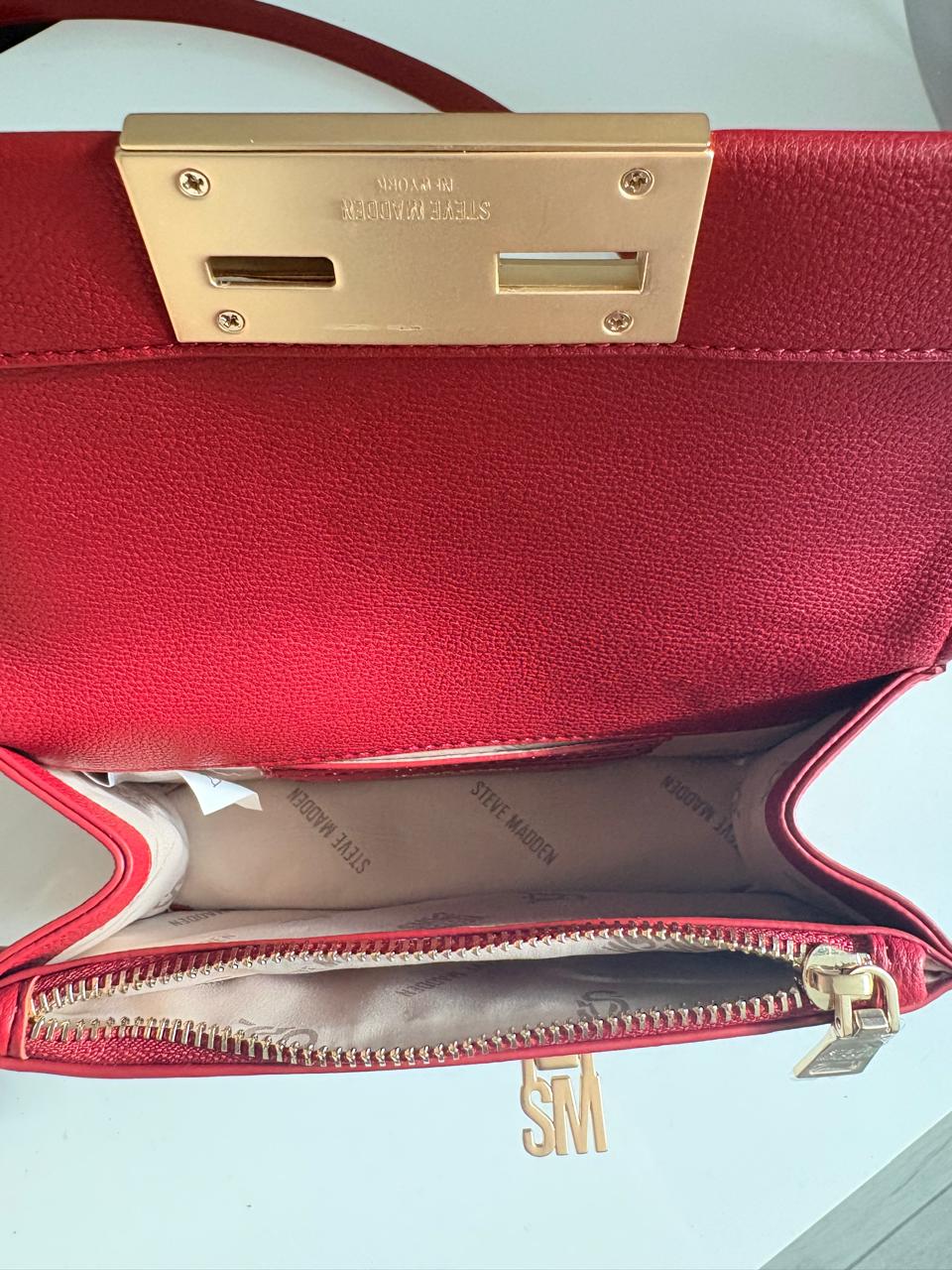 Steve Madden BNesta Red Gold