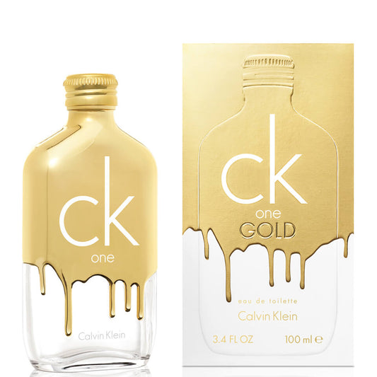 Calvin Klein One Gold 100ml 3.3FL Oz Eau De Toilette