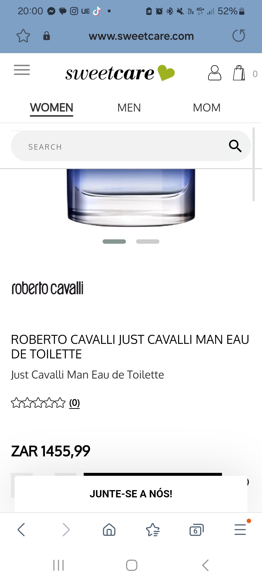 Roberto Cavalli Just Cavalli Eau De Toilette 90ml 3.0 FL Oz