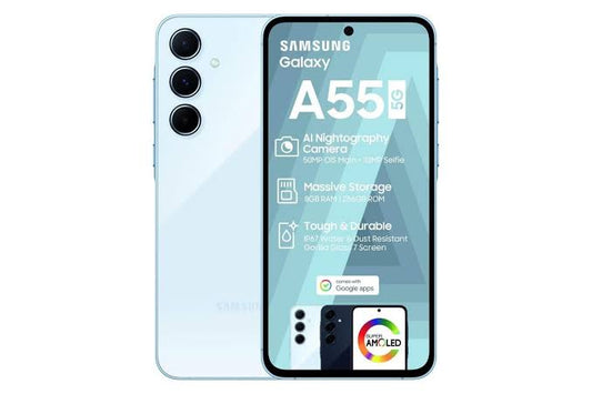 Samsung Galaxy A55 256GB Dual Sim Ice Blue