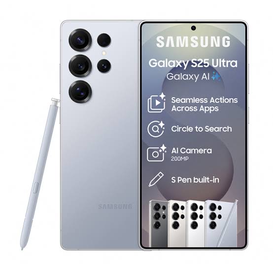 Samsung Galaxy S25 Ultra 256GB Silver Blue Dual Sim 5G