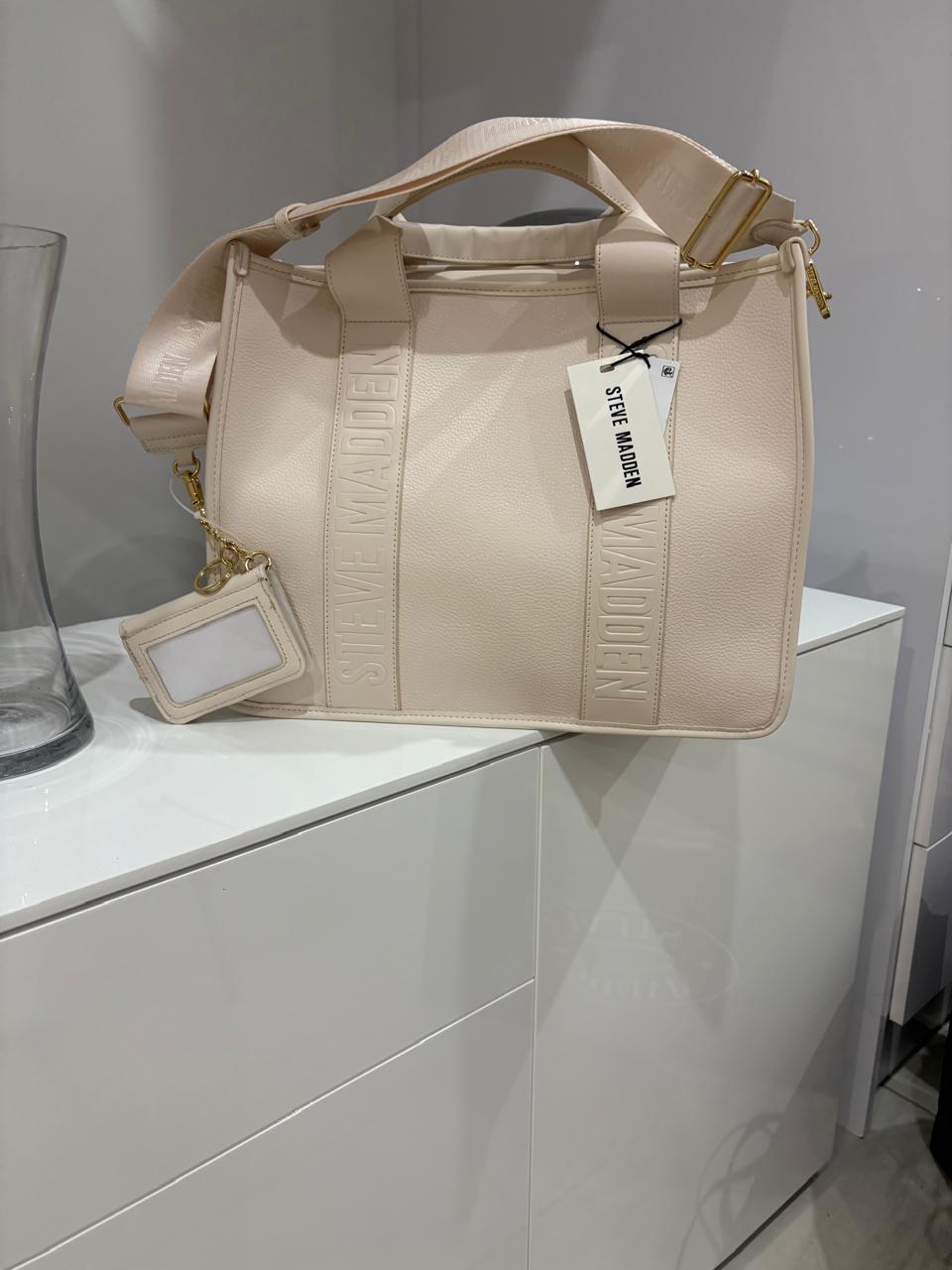 Steve Madden Bwebber White Women's Handbag