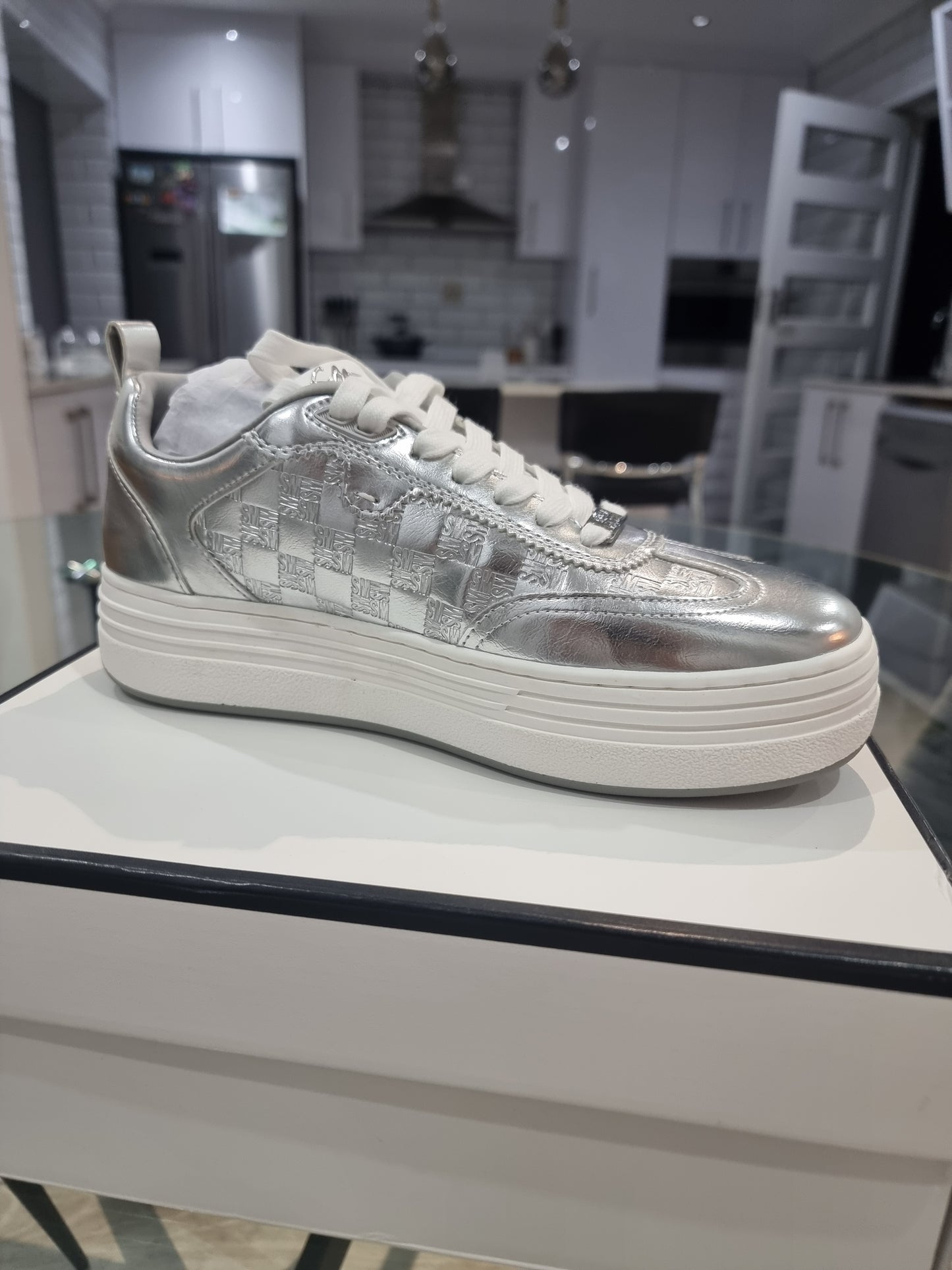 Steve Madden Catapult Silver