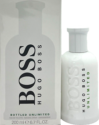 Hugo Boss Bottled Unlimited 200ml Eau De Toilette 6.7FL Oz